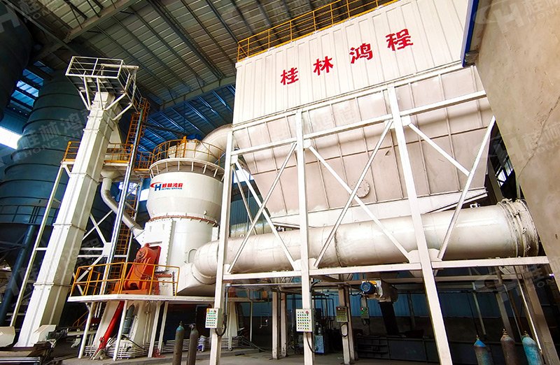 脱硫石膏粉立磨生产线 脱硫石膏粉立磨生产线