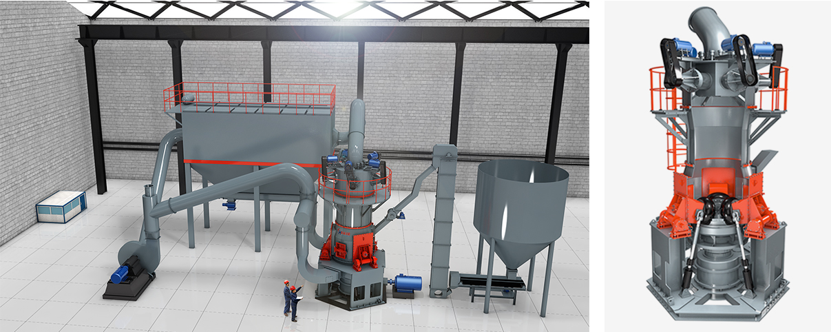 超细立磨结构 超细立磨结构