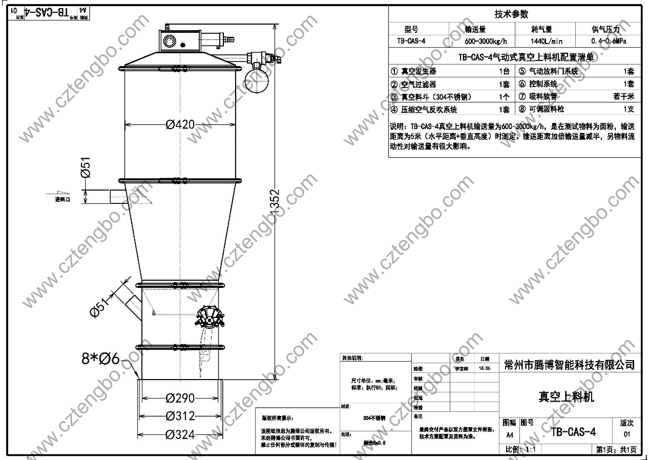气动式真空上料机 6 常州市腾博智能科技有限公司 6