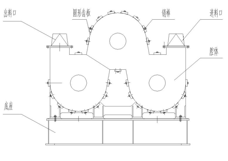 1723110446486336.jpg 鳞片石墨生产? /></div></p><p>1.结构及其原理9/p><p>物料被高速转动的锤头带动物料与圆形齿板与销棒产生碰撞研磨,物料间也产生碰撞研磨。边角与棱角被碰去、磨钝,物料颗粒得到球化。该系统采用间歇式工作方式,球化机主机采用三转子结构,一次加料可实现三次球化。物料在球化机与分级要间反复循环。物料经分级机时细粉被淘洗出来。球化系统采用自动化控制,球化时间可自动设定。达到设定时间后气动三通阀从循环方式切换到出料方式、br style=