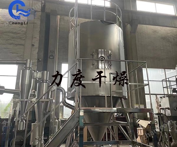 喷雾1.jpg 蛋白质粉喷雾干燥? /></div></p><p>二?nbsp;<strong>蛋白质粉喷雾干燥朹/strong>技术参?/p><p>水分蒸发野/p><p>(纯净水蒸发) ?0Kg/h 雾化?/p><p>LPG-150 转?5500rpm</p><p>盘径140mm</p><p>塔径/塔高 3.4M/9M 装机功率 传动?5KW</p><p>干燥系统形式 开式循环系 供料方式 螺杆泵稳定送料</p><p>热风接触方式 并流方式 热源方式 燃气热风炈/p><p>除尘方式 二级旋风 雾化方式 离心式雾匕/p><p>控制方式 人机界面</p><p style=