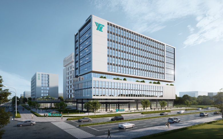 琅菱智能全球新总部基地-项目效果图 琅菱智能全球新总部基地-项目效果图