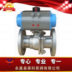 Q641F气动法兰球阀的图?/></a></div> <div class=
