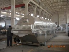 玻璃纤维振动流化床干燥生产线的图片