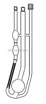 带清洗管坎农-芬斯克粘度管Julabo&visco毛细管粘度计的图?/></a></div> <div class=