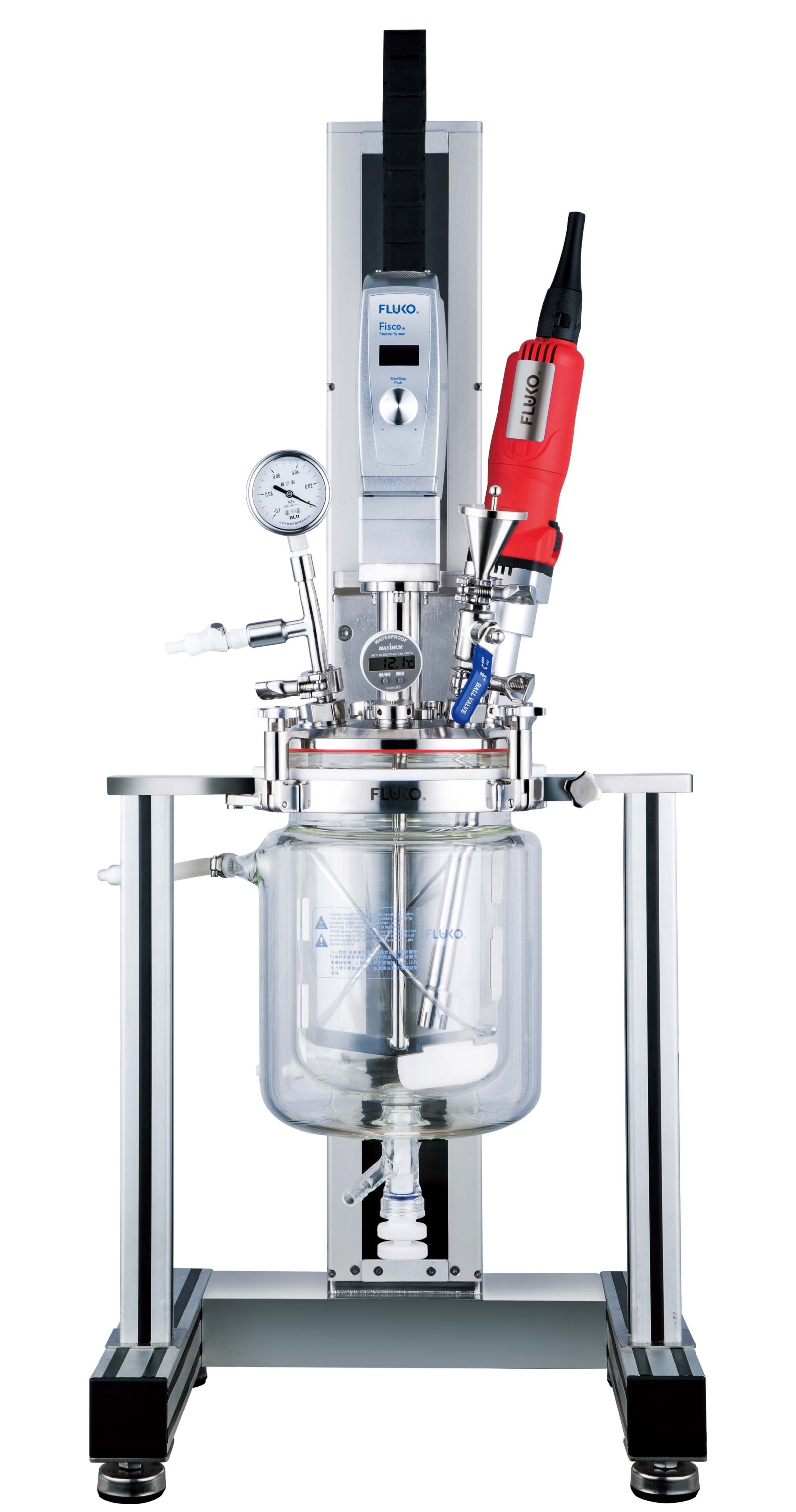 FLUKO弗鲁确FISCO-1S-A实验室成套反应器1L处理量的图片
