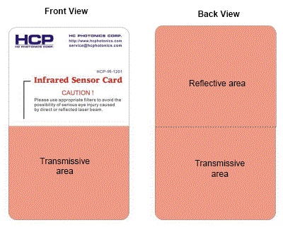 HCP+1201+近红外激光上转换片的图片