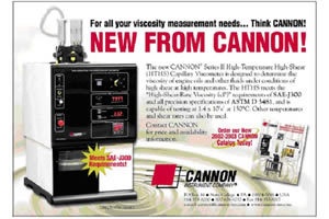 CANNON HTHS高温高剪切动力粘度测定仪的图?/></a></div> <div class=