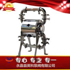 食品级气动双隔膜 卫生级双隔膜 316食品输送泵的图?/></a></div>              <div class=
